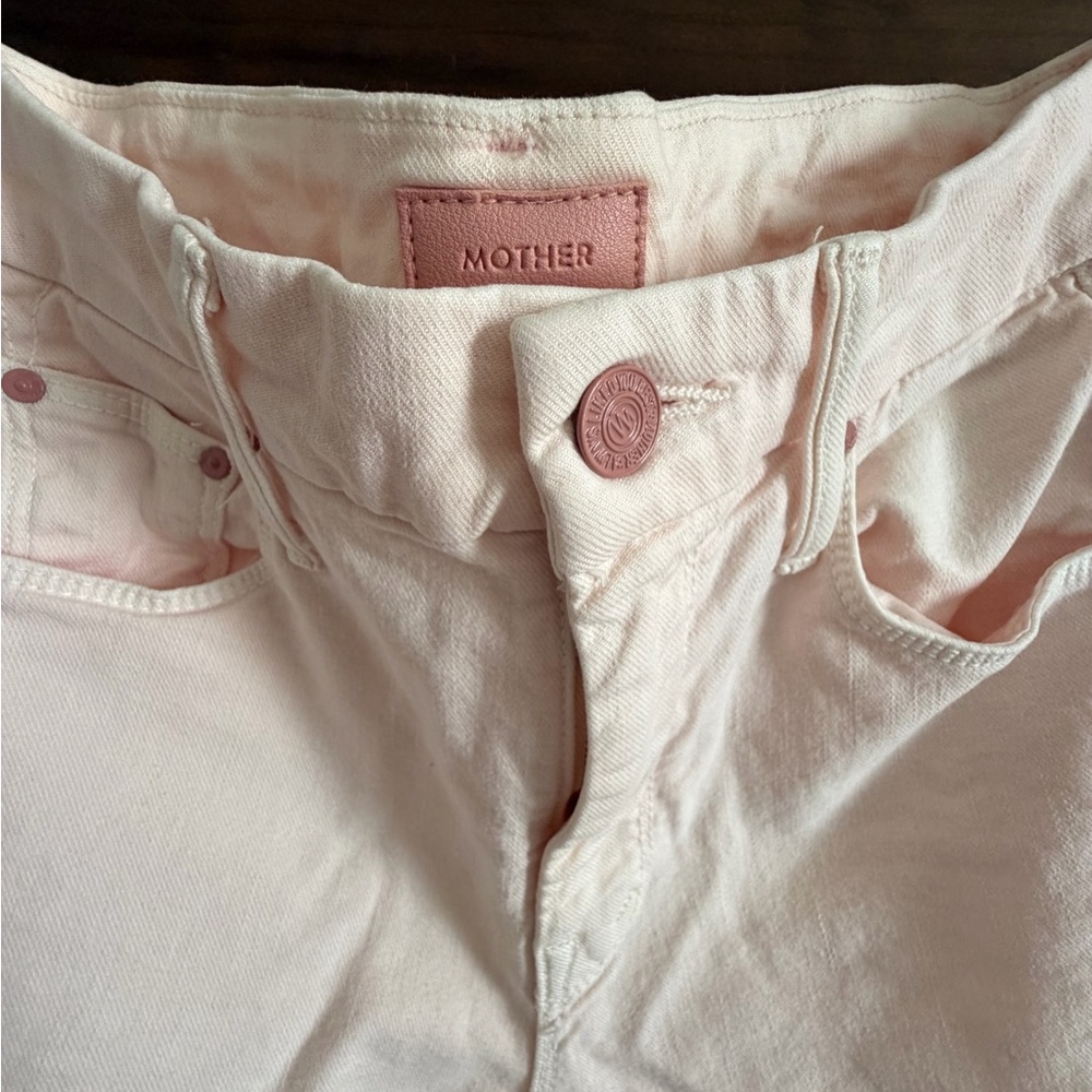 MOTHER Women's Pink Jeans 24 excellent condition